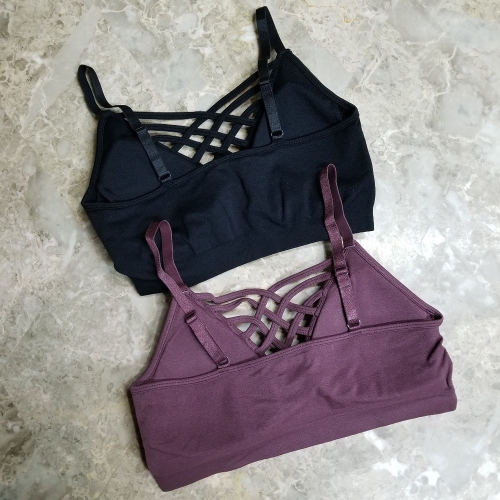1 Left!  Eggplant Caged Bralette▫️2ND RE-STOCK - Picture 2 of 6